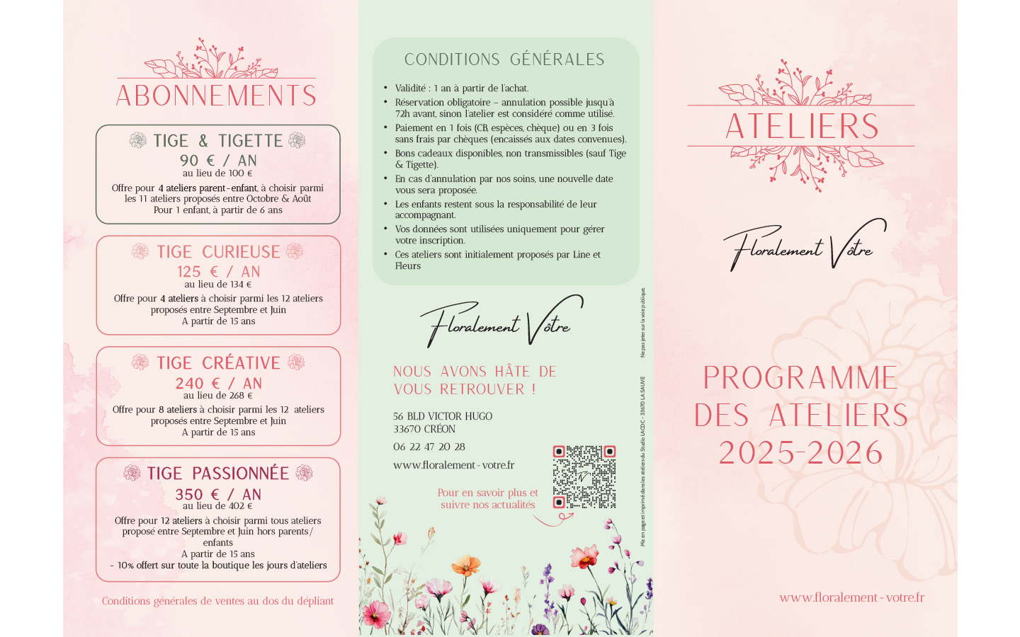depliant-ateliers-2025-2026-fleuriste-creon-floralement-votre